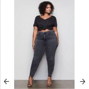 GOOD AMERICAN GOOD CURVE SKINNY SIZE 16